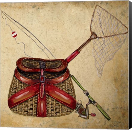 Framed Wilderness Lodge-Q4 Print