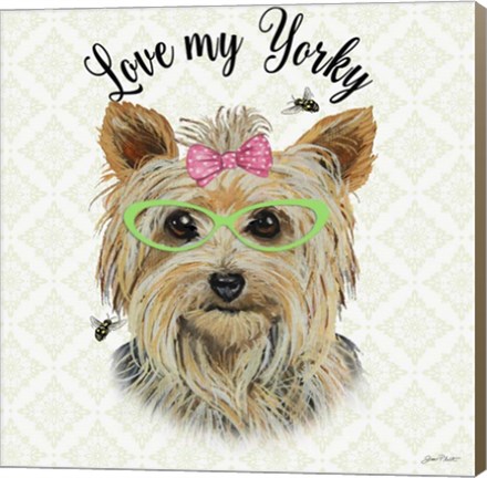 Framed Yorky Print