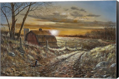Framed Road Less Traveled 1 Print