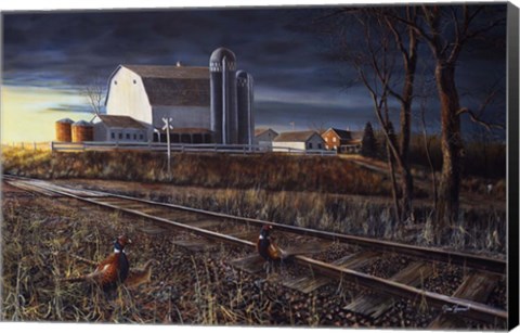 Framed At The Crossing Print