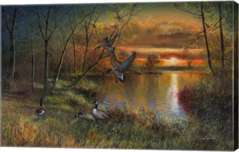 Framed Evening Refuge Print