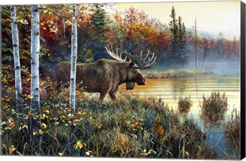 Framed Master of His Domain Print