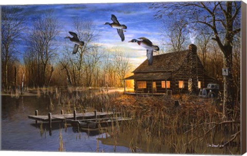 Framed Passing Through Print