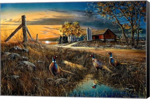 Framed Roadside Print