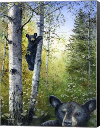 Framed Cant Bear To Look Print
