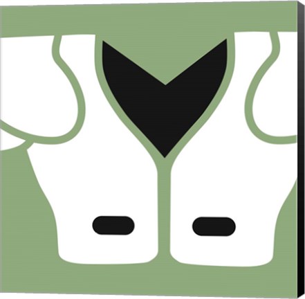 Framed Football Close-ups - Shoulder Pads Print