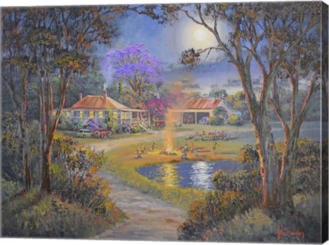 Framed Country Catchup Print