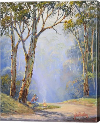 Framed Mansfield Mists Print