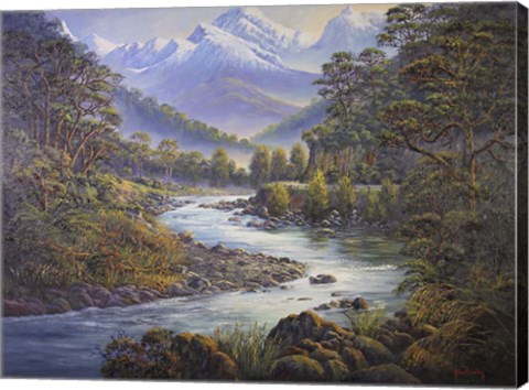 Framed West Coast Wilderness Print