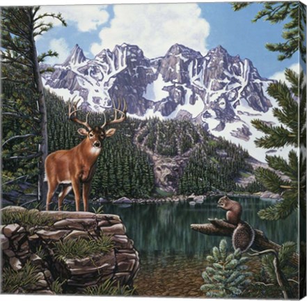 Framed Emerald Lake Print