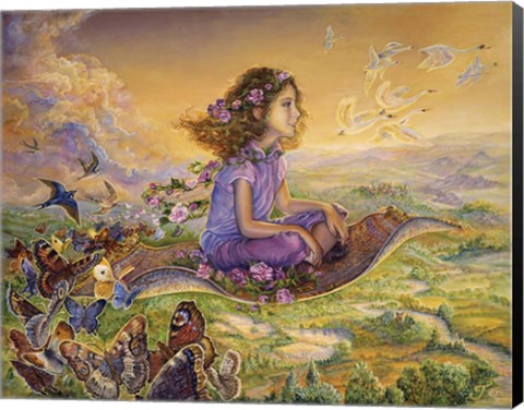 Framed Alexandras Flight Of Wonders Print