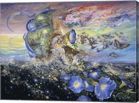 Framed Andromedas Quest Print