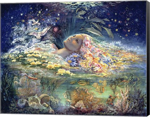 Framed Aphrodite - Goddess Of Love Print