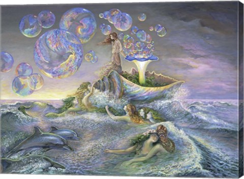 Framed Bubble Power Print