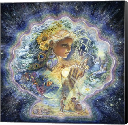 Framed Creation Of Summer Print