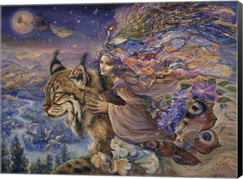 Framed Flight Of The Lynx Print