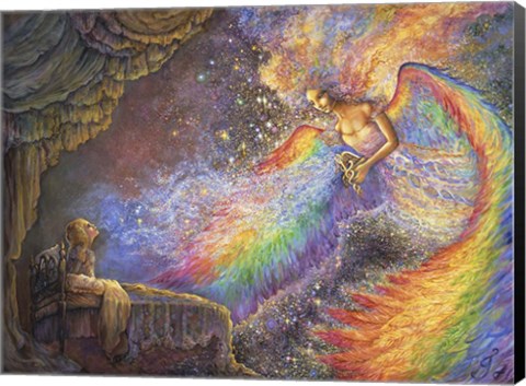 Framed Healing Angel Print