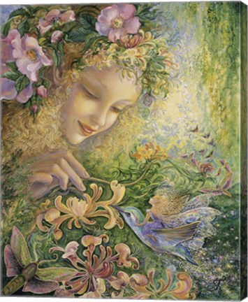 Framed Honeysuckle Print