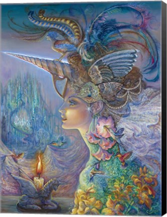 Framed My Lady Unicorn Print