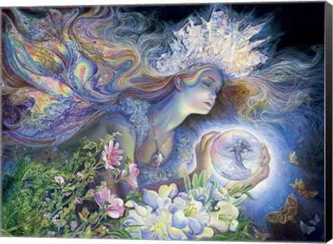 Framed Princess Of Light Print