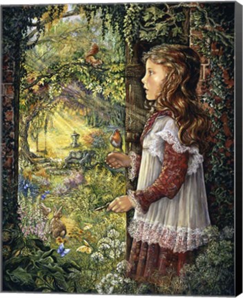 Framed Secret Garden Print