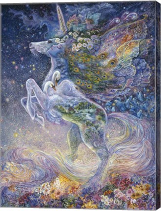 Framed Soul Of A Unicorn Print
