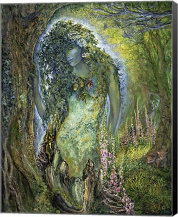 Framed Spirit Of The Forest Print