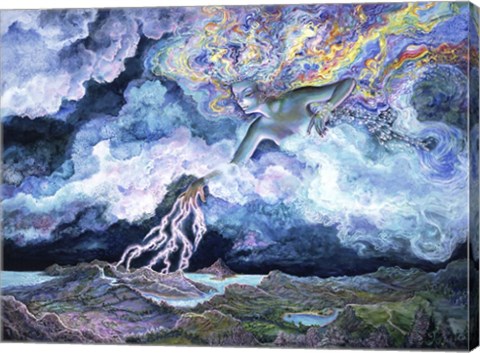 Framed Spirit Of The Storm Print