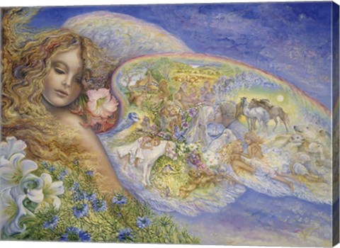 Framed Wings Of Love Print