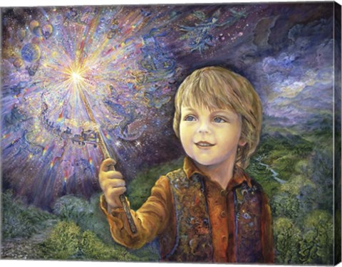 Framed Young Wizard Print