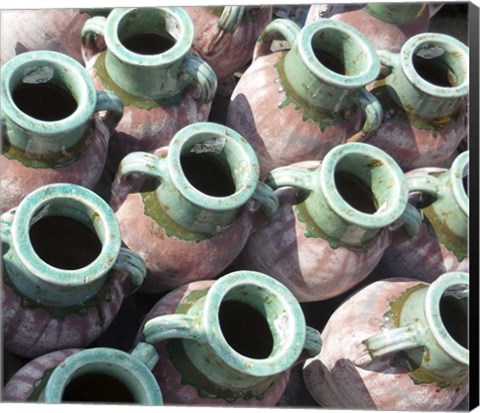 Framed Clay Pots Print