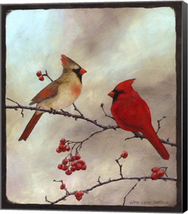 Framed Cardinal Print