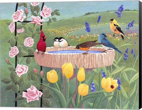 Framed Bath Time Print