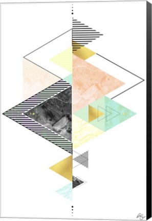 Framed Spikes Print