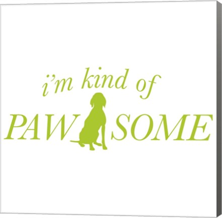 Framed Pawesome Dog Print