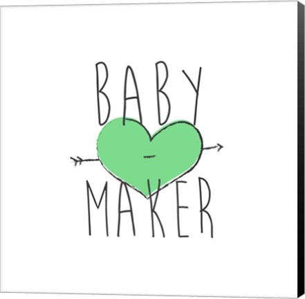 Framed Baby Maker Print