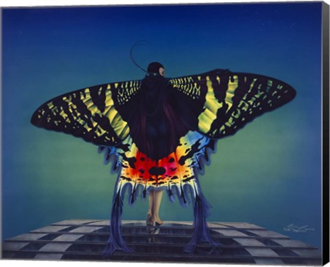 Framed Butterfly Print