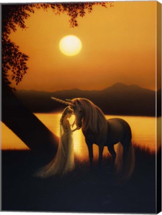 Framed Enchanted Evening Print