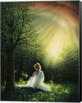 Framed Fairy Friends Print