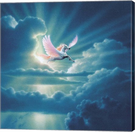 Framed Guardian Of The Sky Print