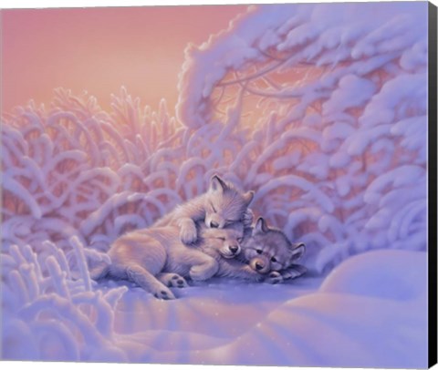 Framed Sweet Dreams - Circle Print