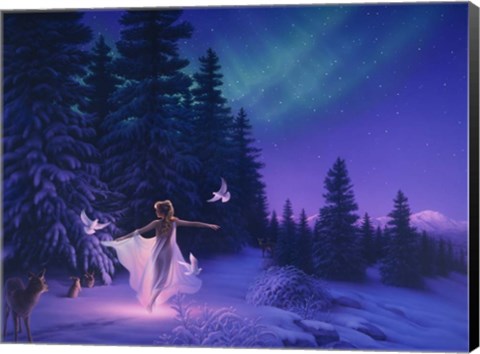 Framed Welcoming The Dawn Print