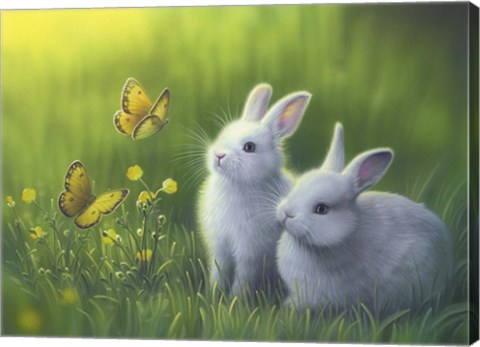 Framed Buttercups Print