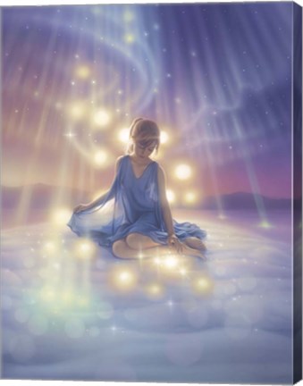 Framed Celebration II, Aurora Dreams 1 Print