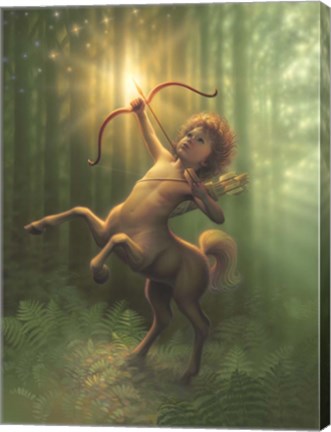Framed Child Centaur Print