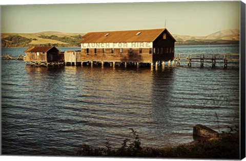 Framed High Tide Print