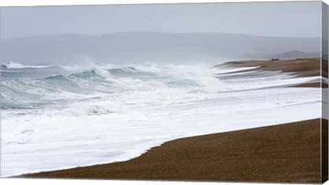 Framed Spring at the Beach Print