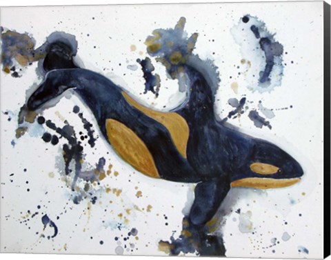 Framed Killer Whale of a Tale Print