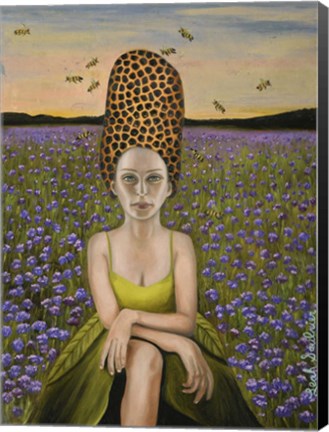 Framed Beehive Print