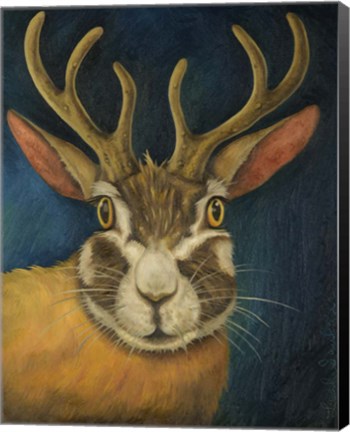 Framed Jackalope Print
